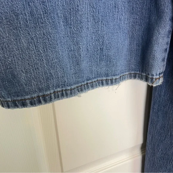 Anthropologie Pilcro Seamed High Rise Wide Leg Jeans Sz 26 - Picture 12 of 12